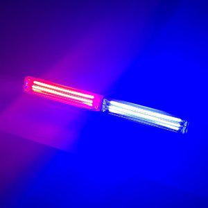 우리파파 12v 24v LED 자석 2단 경광등 싸이키 지게차 포크레인 트럭 단면 경광등