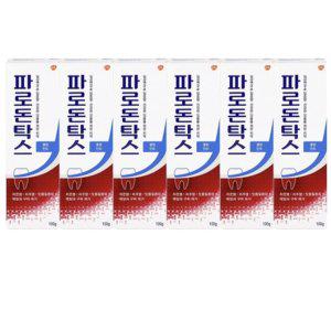 파로돈탁스 쿨링민트 치약 100g x 6 Parodontax