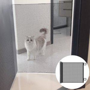 반려동물 보호 안전 차단망 울타리 슬라이딩 메쉬펜스