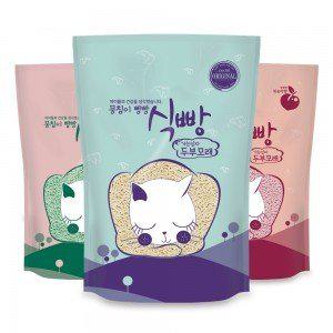 식빵 가는입자 고양이 두부모래 7L 6개입
