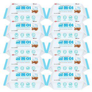 부드러운 강아지 비데 물티슈 엉덩이 30매입 10P 위생