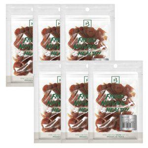 부드러운 강아지 육포 오리 도넛 180g 6P 져키 간식