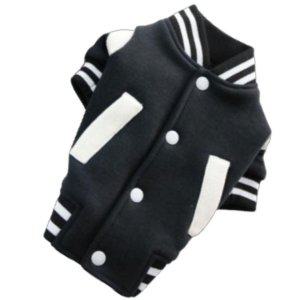 기모 강아지 귀여운 야구 점퍼 네이비 3XL 1P 겨울 아우터