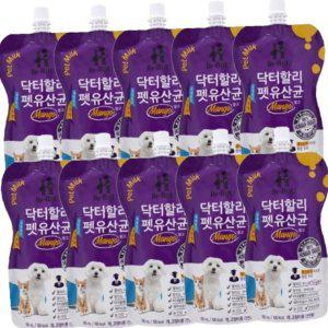 강아지 저지방 소프트 우유 유산균 망고 200ml 10P 락토프리