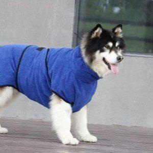 강아지 클린 펫 목욕타월 고양이 가운 수건 타올 극세사 M