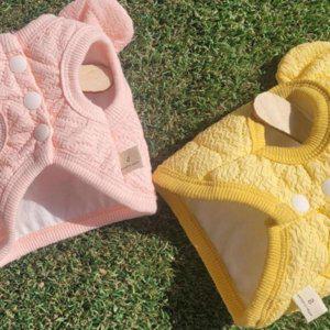 강아지 마우스 슬림 티셔츠 하네스 핑크 2XL 1P 나시 외출