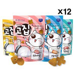 고양이간식 고집 60g X12 바삭한트릿 영양간식 [PP25]