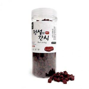 EAS HNF 애견간식 전설의간식 국내산 통간식 소프트져키 소고기 1kg