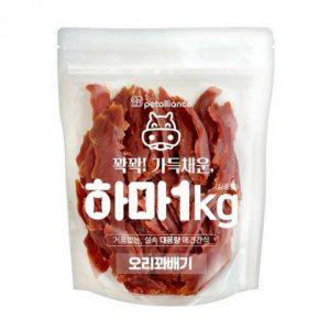 EAS 펫얼라이언스 하마 오리 꽈배기 1kg