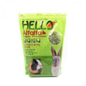 건초 어린토끼 먹이 토끼 간식 500G Hello 건초류 기니피그 알팔파 사료 소동물먹이
