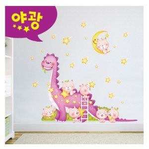 퍼즐 데코스티커 빅사이즈 공룡 아이방용