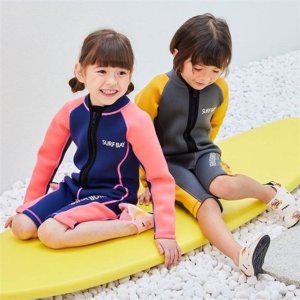 네오프렌 어린이 전신 수영복 유아 아동 전신 수영복 잠수복 웻슈트