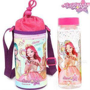 휴대용 어린이 물통 500ml 주머니 아동 물통 나들이 캠핑