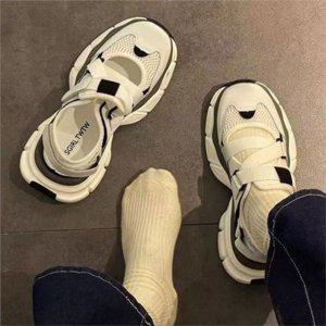 데일리 여성 메쉬 샌들 아웃도어 여성 스트랩 샌들 미끄럼 방지
