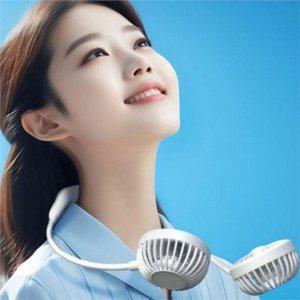 초경량 넥밴드 선풍기 무선 핸즈 프리 선풍기 목걸이형 휴대용 충전식