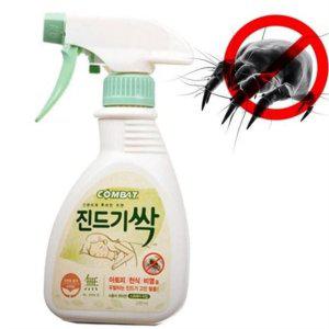 매트리스 진드기 제거제 290ml 케어 진드기 스프레이 퇴치제 침구류