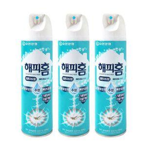 피톤치드향 모기 제거제 3개 에어로솔 수성 모기약 모기퇴치제 살충제 실내용