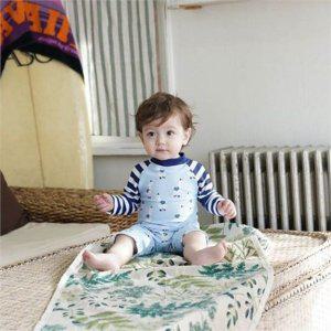 원피스 아기 래쉬가드 슬리브 유아 우주복 수영복 아동 물놀이 레저