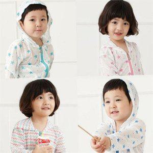 어린이 유아 비치 점퍼 4종 물놀이 유아 후드 점퍼 해변