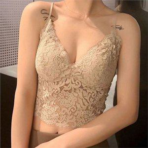 레이스캡 여성 캡 나시 이너웨어 캡 나시 민소매 베이직
