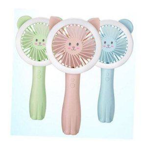 가벼운 휴대용 선풍기 고양이 핸디형 선풍기 충전식 캠핑용