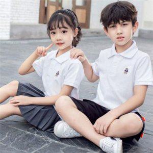 데일리 아동 카라 티셔츠 베이직 유아 반팔 티셔츠 무지티셔츠 상의