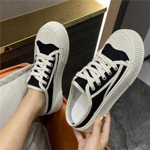 캐주얼 여성 뮬 스니커즈 키높이 뮬 스니커즈 통굽 단화