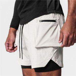 트레이닝 남성 러닝 팬츠 러닝포켓팬츠 기능성 남성 스포츠 반바지 속바지