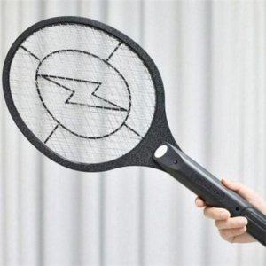 강력 전기 모기채 투버튼 랜턴 충전식 모기채 휴대용 여름 모기