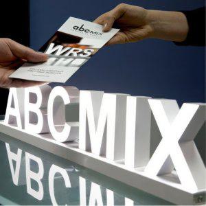 글자 글씨 레터링 조명 DIY 채널사인 ABCmix 75mm 키즈 아이방 전등 거실