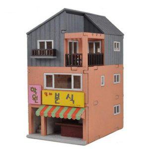 우드 조립 미니점포주택 DIY 조립키트 인테리어소품
