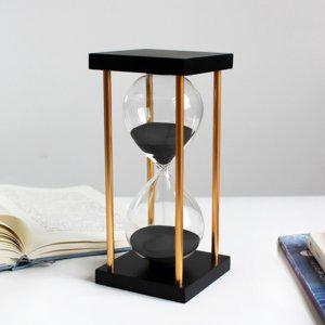 골드라인 우드 모래시계 사우나 모레시계 15분(블랙)