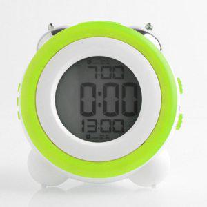 스마트 LED 탁상시계 해머벨 듀얼 알람 자명종 인테리어 시계