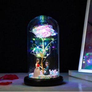 스승의날 장미 홀로그램 꽃 플라워 기념일 무드등 생일 침실 선물 조명 인테리어 led 수면등 어버이날
