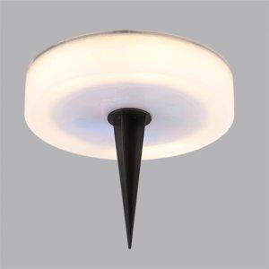 태양광 지주식 원형 150MM 전구 LED잔디등 야외조명 태양열정원등