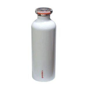 구찌니 이중 진공 스텐 텀블러 보온 보냉 휴대용 물병 화이트 750ml
