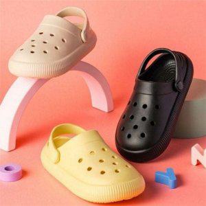 가벼운 어린이 샌들 여름 아동 샌들 고무 유아 슬리퍼