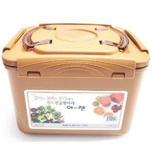이젠 진공 항아리 사각7.4L 4076/ 오이지 김치통