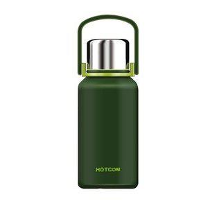 핫콤 캠핑 보온병 (HCB-1100) 다크그린 3487 보온 보냉 스텐 물병 물통 텀블러