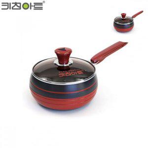 국산냄비 빨간냄비 작은냄비 빨간색냄비 라면냄비 알루미늄냄비 편수냄비 18cm