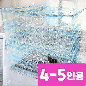 스마트 사각모기장 4 5인용 7905/ 차단 방충망 아기 캐노피 사각 침대