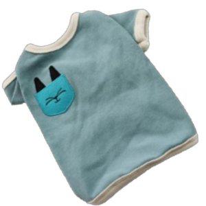 강아지 귀여운 스페셜 반팔티 블루 3XL 1P 기본 티셔츠 실내