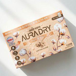 부드럽고 포근한 향 건조기용 시트 섬유유연제 120매