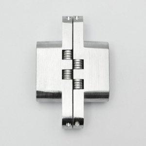 히든 경첩 숨은 매립 은폐 힌지 118mm 실버
