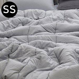 해피니 몽글몽글 소프트마이크로 피치가공 차렵이불 슈퍼싱글 SS (그레이)
