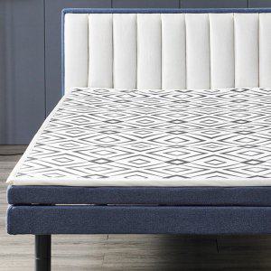매쉬원 침대패드 두배로 3D 매쉬매트 돌침대 흙침대 매트 (퀸) (GP-1520)