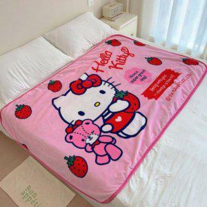 담요 학생 판촉물 극세사 따뜻한 무릎담요 모포 캠핑 레져 이불 휴대용 1P 캐릭터
