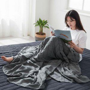 시원한 인견필 여름 홑이불 초경량 얇은 이불 여름용 여름담요