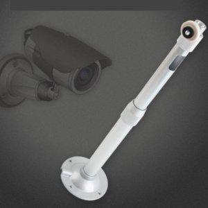 CCTV 캠 무타공 브라켓 거치대 받침대 실버 25cm