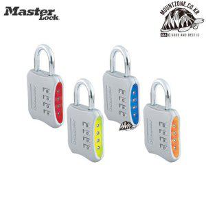 MASTERLOCK 콤비네이션 자물쇠(50mm) 653D 조합잠금장치-1개 색상랜덤